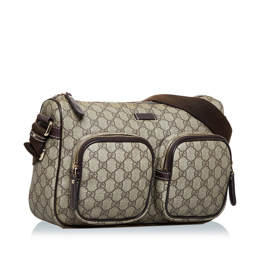 Gucci GG Supreme Crossbody Bag (SHG-lYuseq)