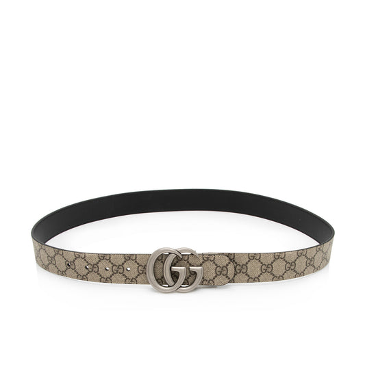 Gucci GG Supreme GG Marmont Reversible Belt - Size 40 / 100 (SHF-rIYEz7)