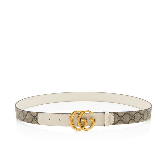 Gucci GG Supreme GG Marmont Thin Belt - Size 40 / 100