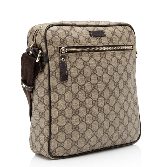 Gucci GG Supreme Medium Messenger Bag (SHF-23639)