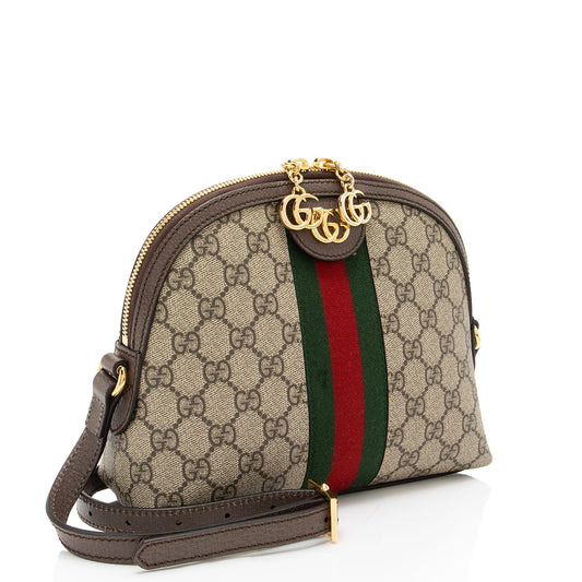 Gucci GG Supreme Ophidia Dome Small Shoulder Bag