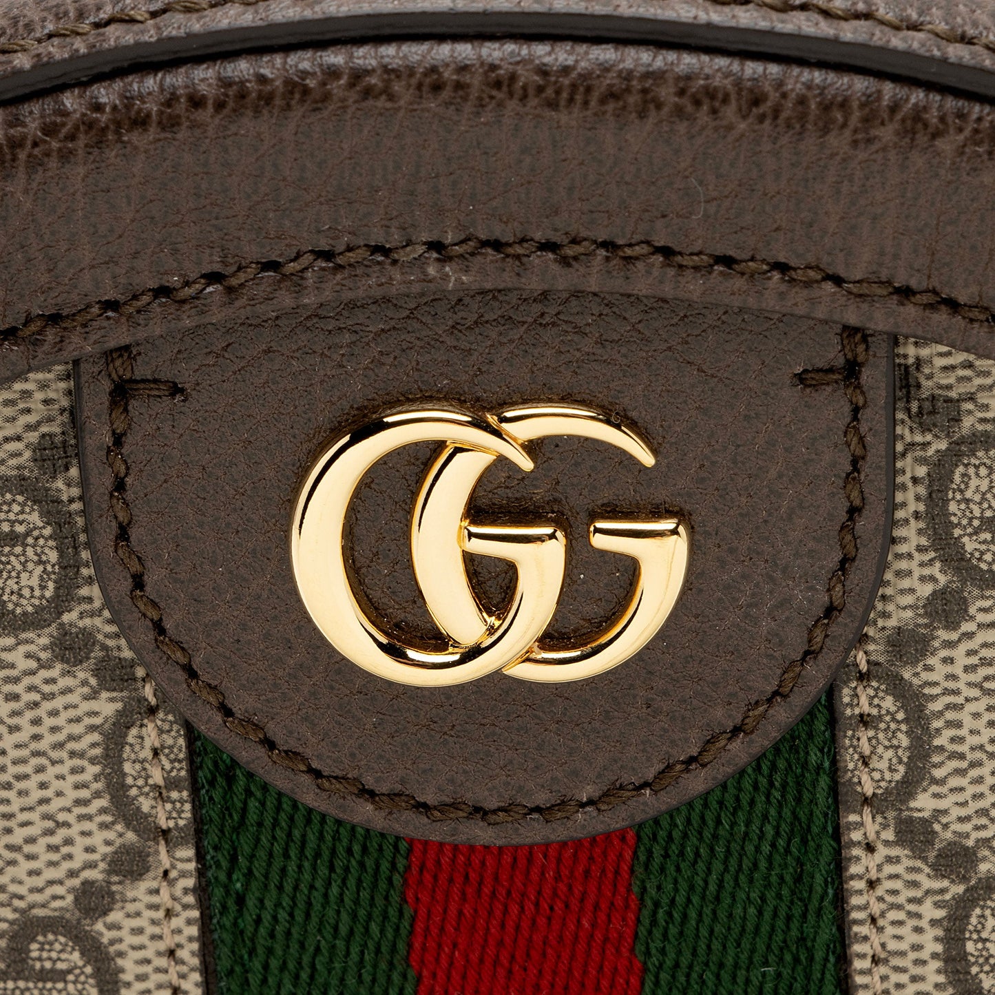 Gucci GG Supreme Ophidia Round Mini Shoulder Bag (SHF-99m356)