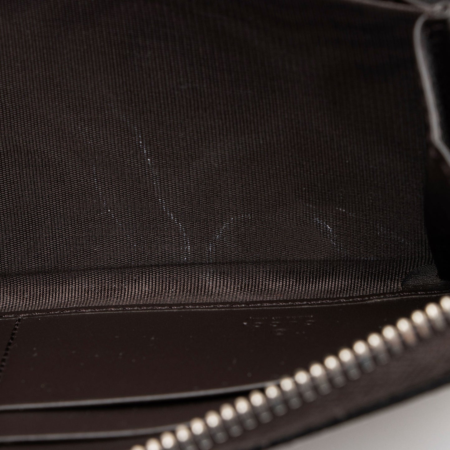 Gucci GG Supreme Web Zip Around Wallet