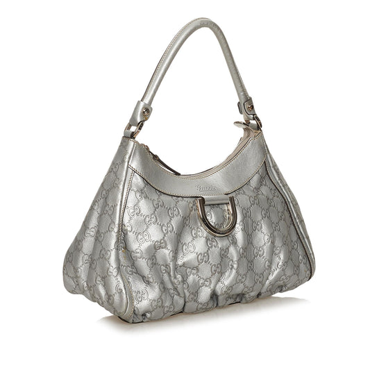 Gucci Guccissima Abbey D-Ring Shoulder Bag (SHG-28970)