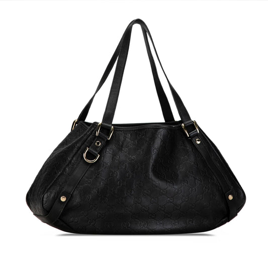 Gucci Guccissima Abbey D Ring Shoulder Bag (SHG-LNOOv0)