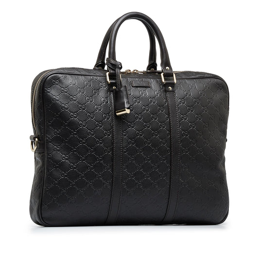 Gucci Guccissima Briefcase (SHG-pCzGtf)