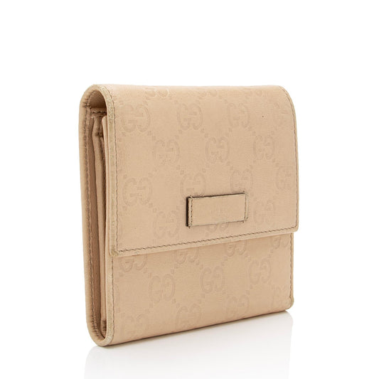 Gucci Guccissima Leather French Wallet (SHF-yJv3Nt)