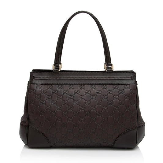 Luxury Gucci Guccissima Leather Mayfair Medium Tote (SHF-1JQxI7)