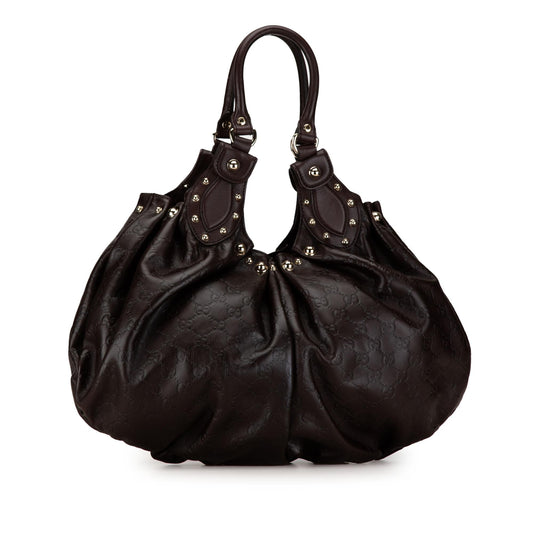 Gucci Guccissima Pelham Shoulder Bag (SHG-4eiRdK)