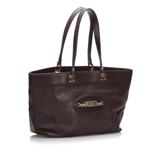 Gucci Guccissima Punch Tote Bag (SHG-V1rTh1)
