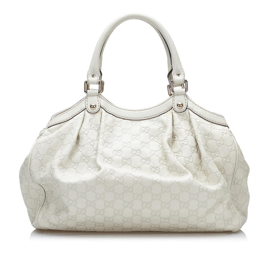 Luxury Gucci Guccissima Sukey Tote (SHG-7Geu6f)