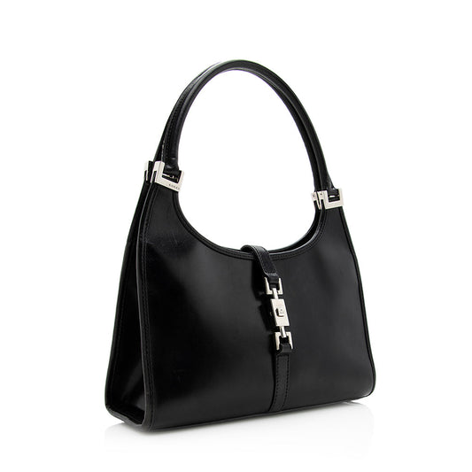 Gucci Vintage Leather Jackie 1961 Small Shoulder Bag (SHF-20608)
