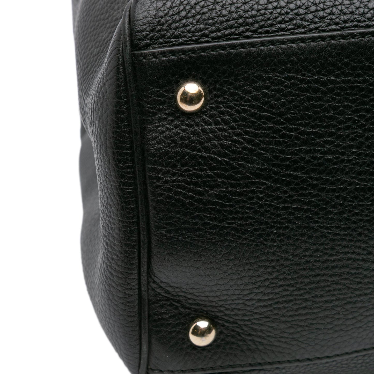 Gucci Large Calfskin Bamboo Shopper Satchel