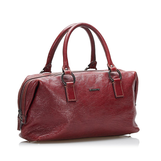 Gucci Leather Boston (SHG-NttWI9)