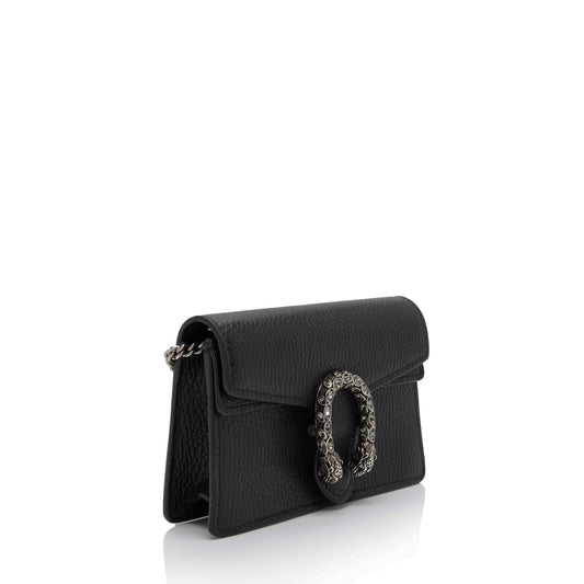 Gucci Leather Dionysus Super Mini Bag (SHF-vEOAxI)