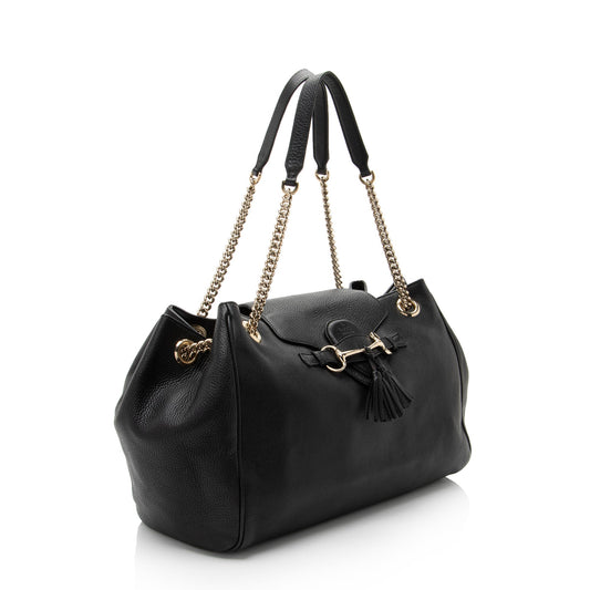 Gucci Leather Emily Shoulder Bag