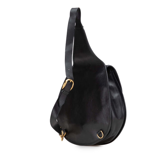 Gucci Leather Horsebit Sling Bag