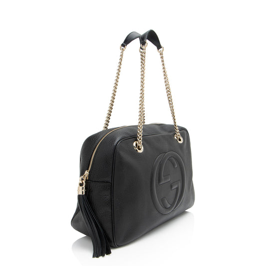 Gucci Leather Soho Chain Shoulder Bag