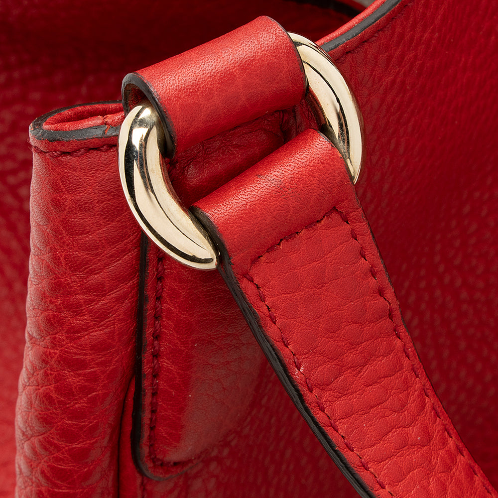 Gucci Leather Soho Medium Tote (SHF-19841)