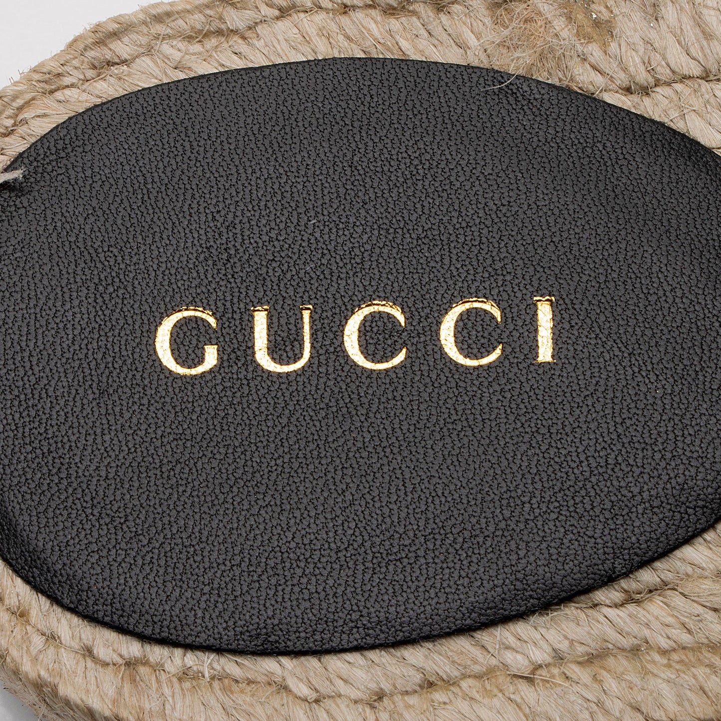 Gucci Matelasse Leather GG Marmont Espadrille Mules - Size 9 / 39 (SHF-kmOrCD)
