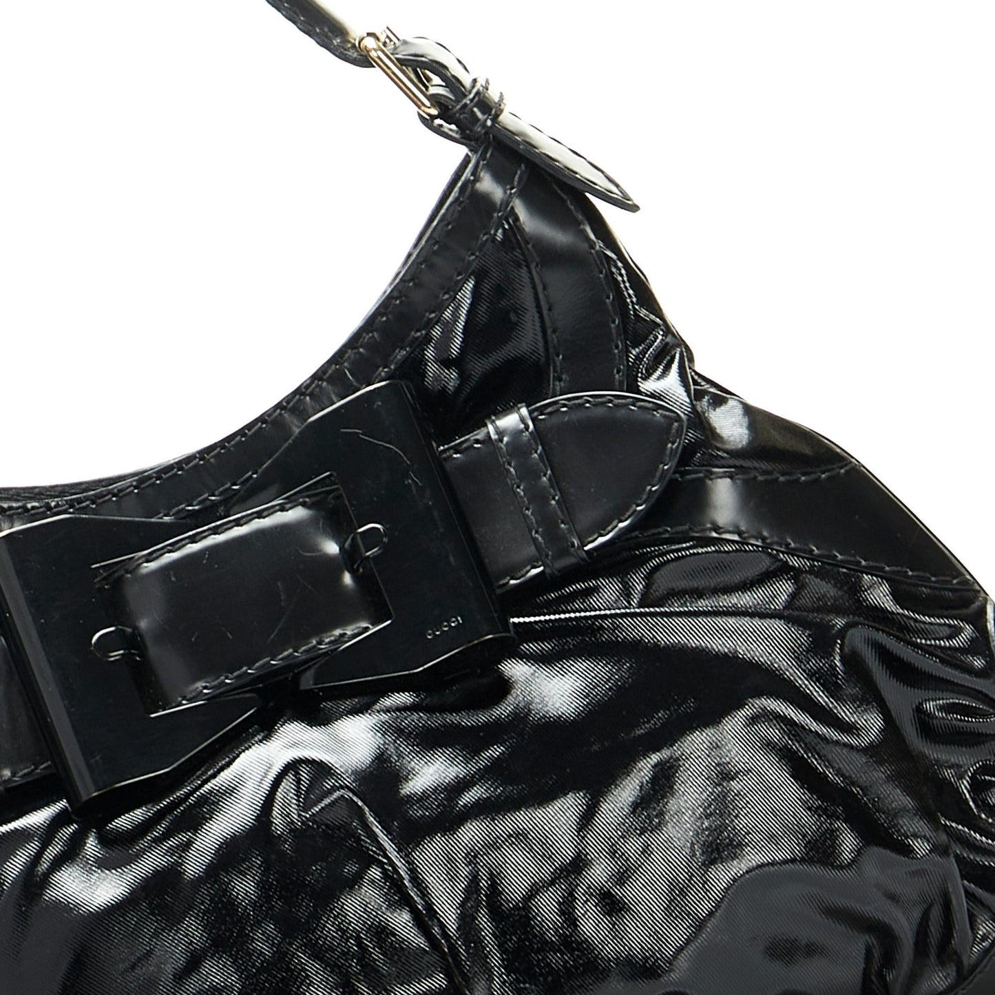 Gucci Medium Dialux Queen Hobo (SHG-CKgNIL)