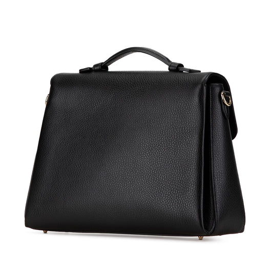 Gucci Medium Dollar Calf Interlocking G Satchel (SHG-tQe7al)
