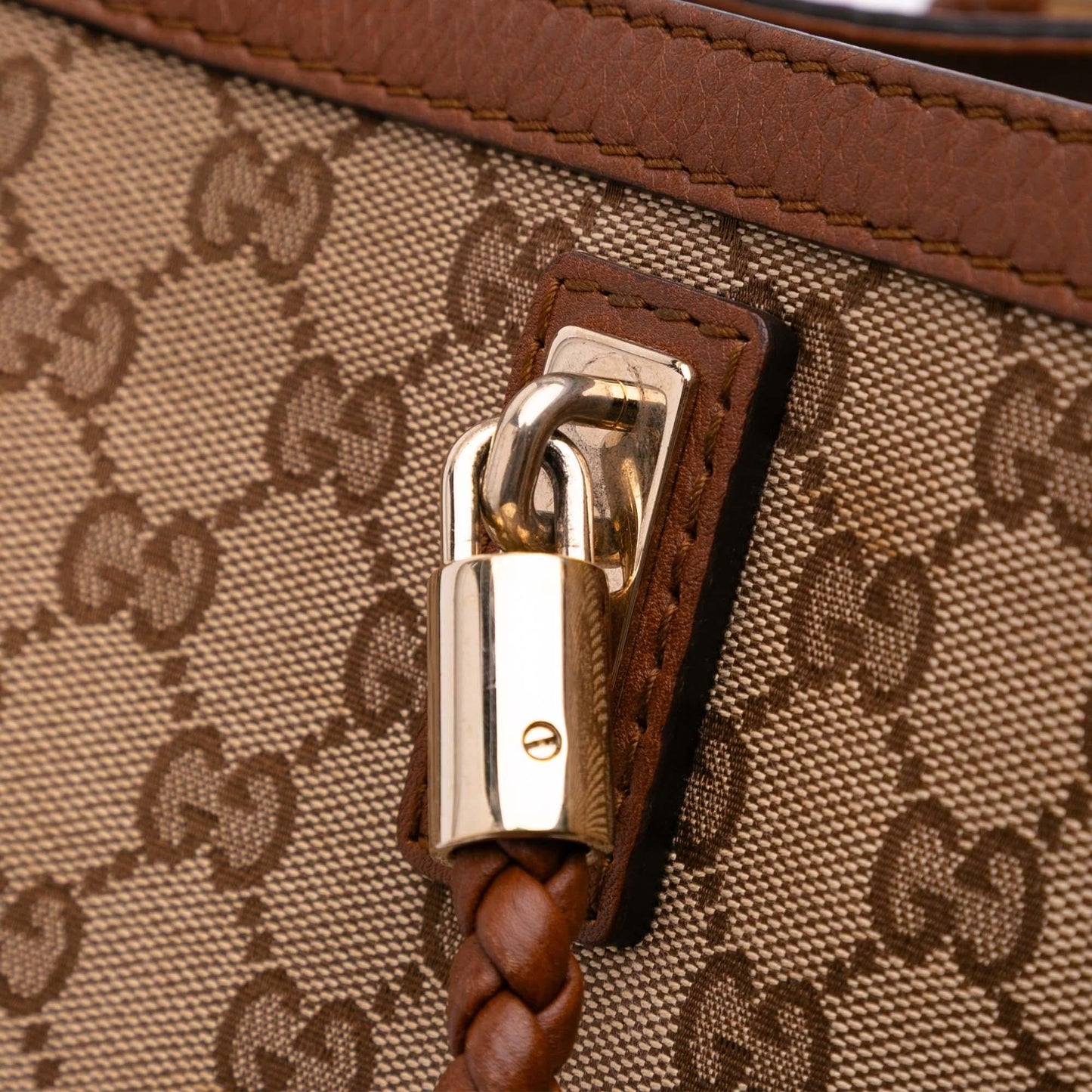 Gucci Medium GG Canvas Bella Tote