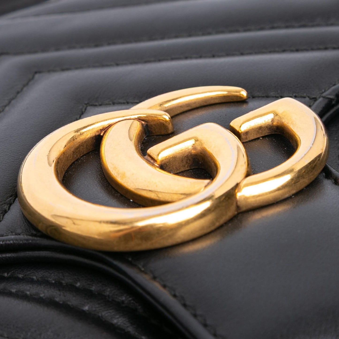 Gucci Medium GG Marmont Matelasse Leather Shoulder Bag