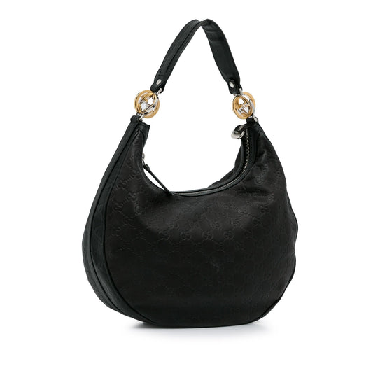 Gucci Medium GG Signature Twins Hobo (SHG-RmbMFm)