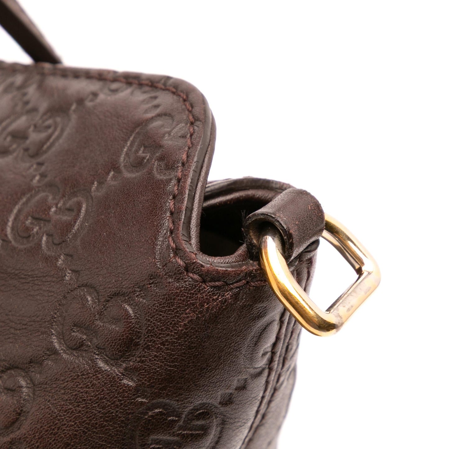 Gucci Medium Guccissima Bree Fold Over Tote