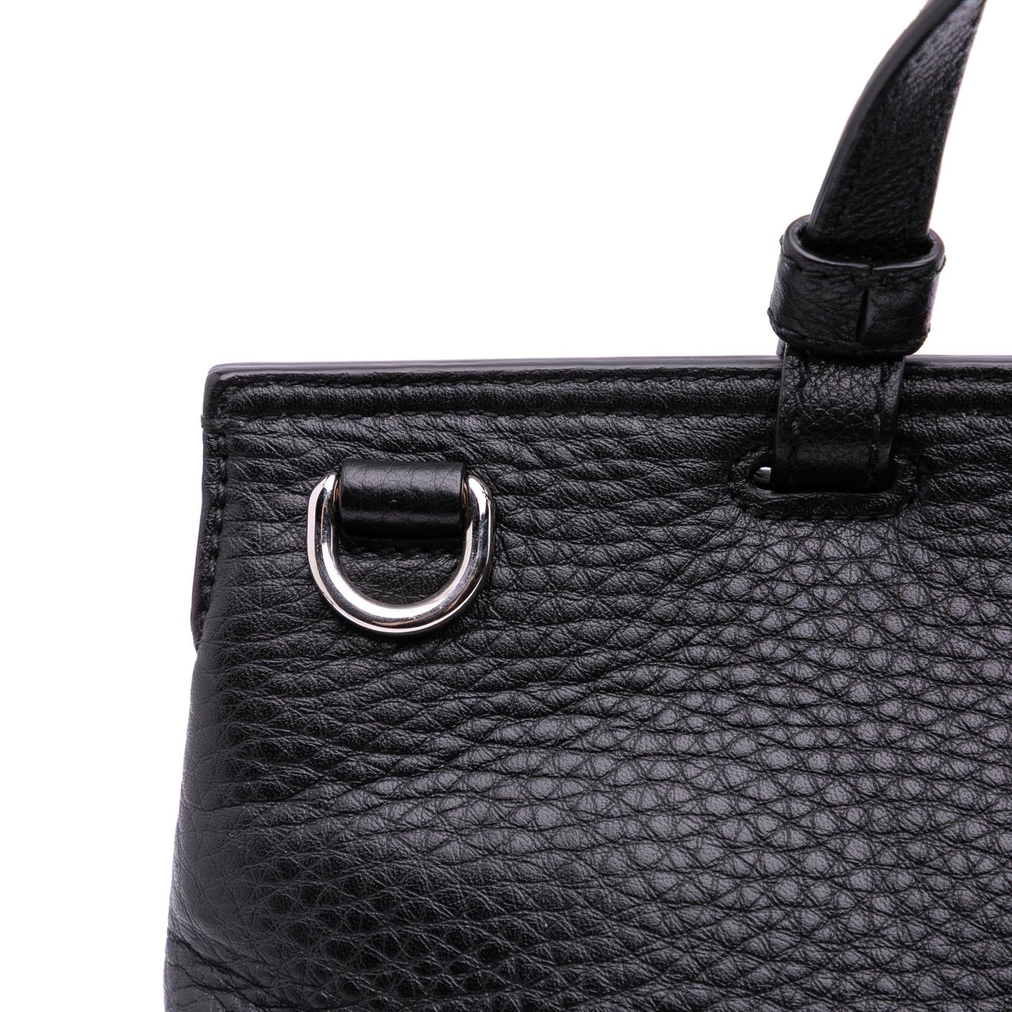 Gucci Medium Leather Bamboo Daily Satchel