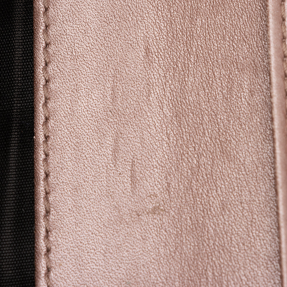 Gucci Metallic Microguccissima Script Continental Wallet (SHF-23020)