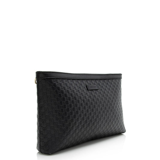 Gucci Microguccissima Flat Crossbody Bag (SHF-21814)