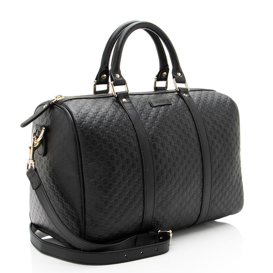 Gucci Microguccissima Leather Medium Boston Bag