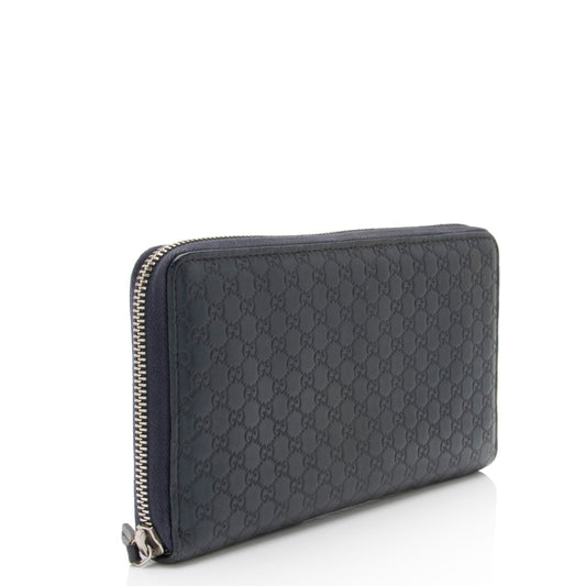 Gucci Microguccissima Leather Zip Around Large Organizer Wallet (SHF-YRyip2)