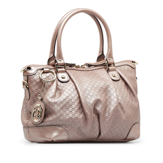 Gucci Microguccissima Sukey Satchel (SHG-NL2tIg)