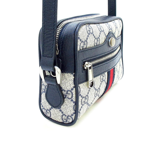 Gucci Mini GG Supreme Ophidia Crossbody Bag (SHG-YvnAqG)