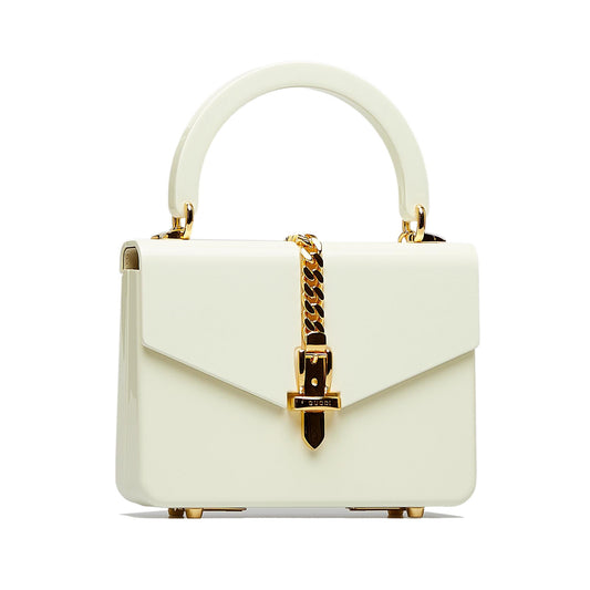 Gucci Mini Plexiglass Sylvie 1969 (SHG-cluuS3)