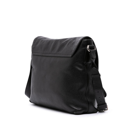Gucci Pebbled Calfskin Soho Messenger Bag