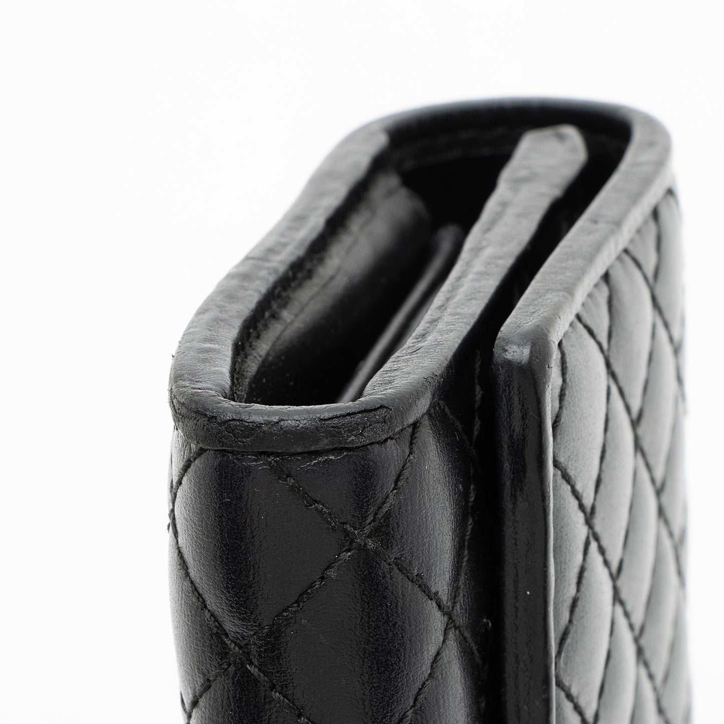 Gucci Quilted Leather GG Marmont Web Trapuntata Continental Wallet