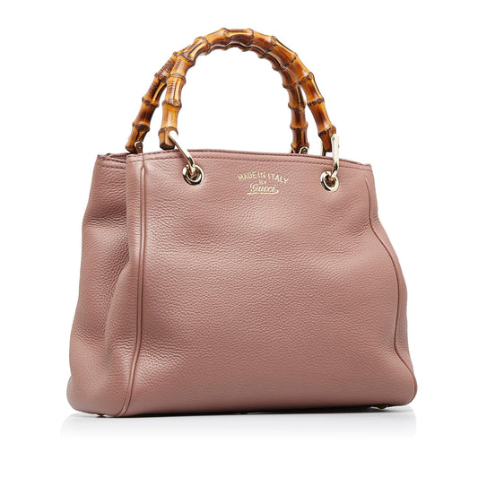 Gucci Small Bamboo Shopper (SHG-wb4O7b)