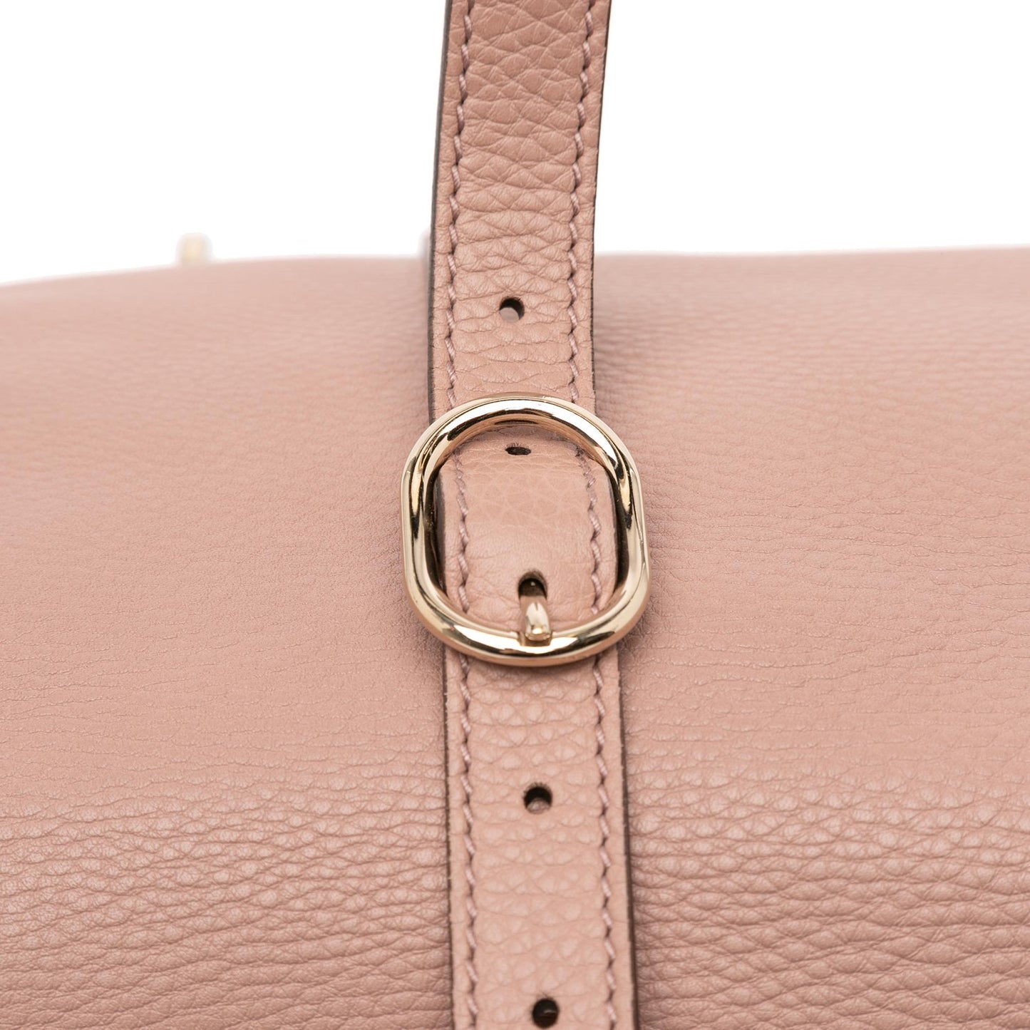 Gucci Small Calfskin Bamboo Shopper Satchel