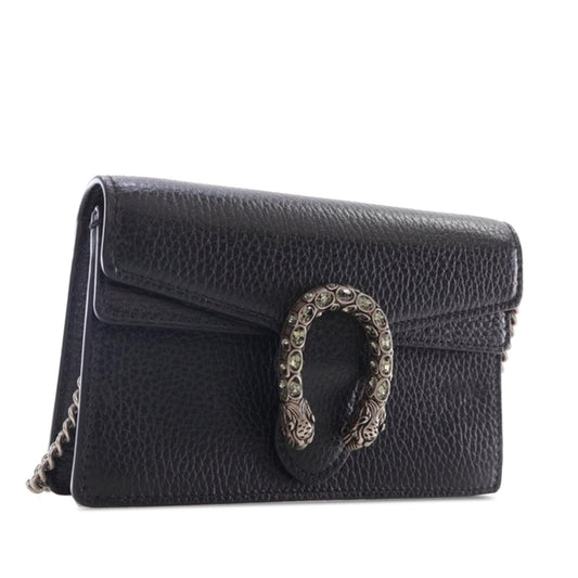 Gucci Super Mini Dionysus Leather Crossbody Bag (SHG-vzCgCv)