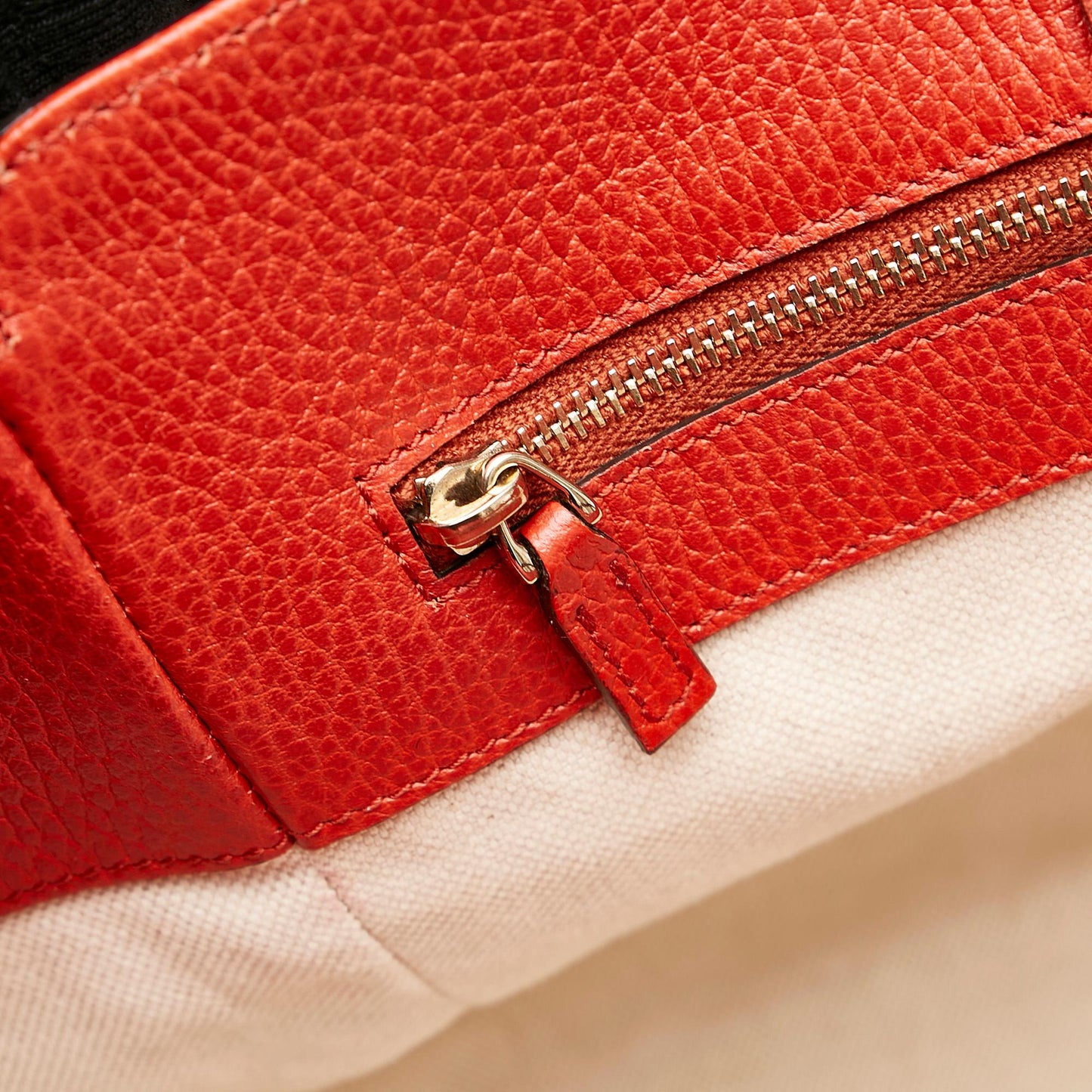 Gucci Swing Leather Tote Bag (SHG-31284)