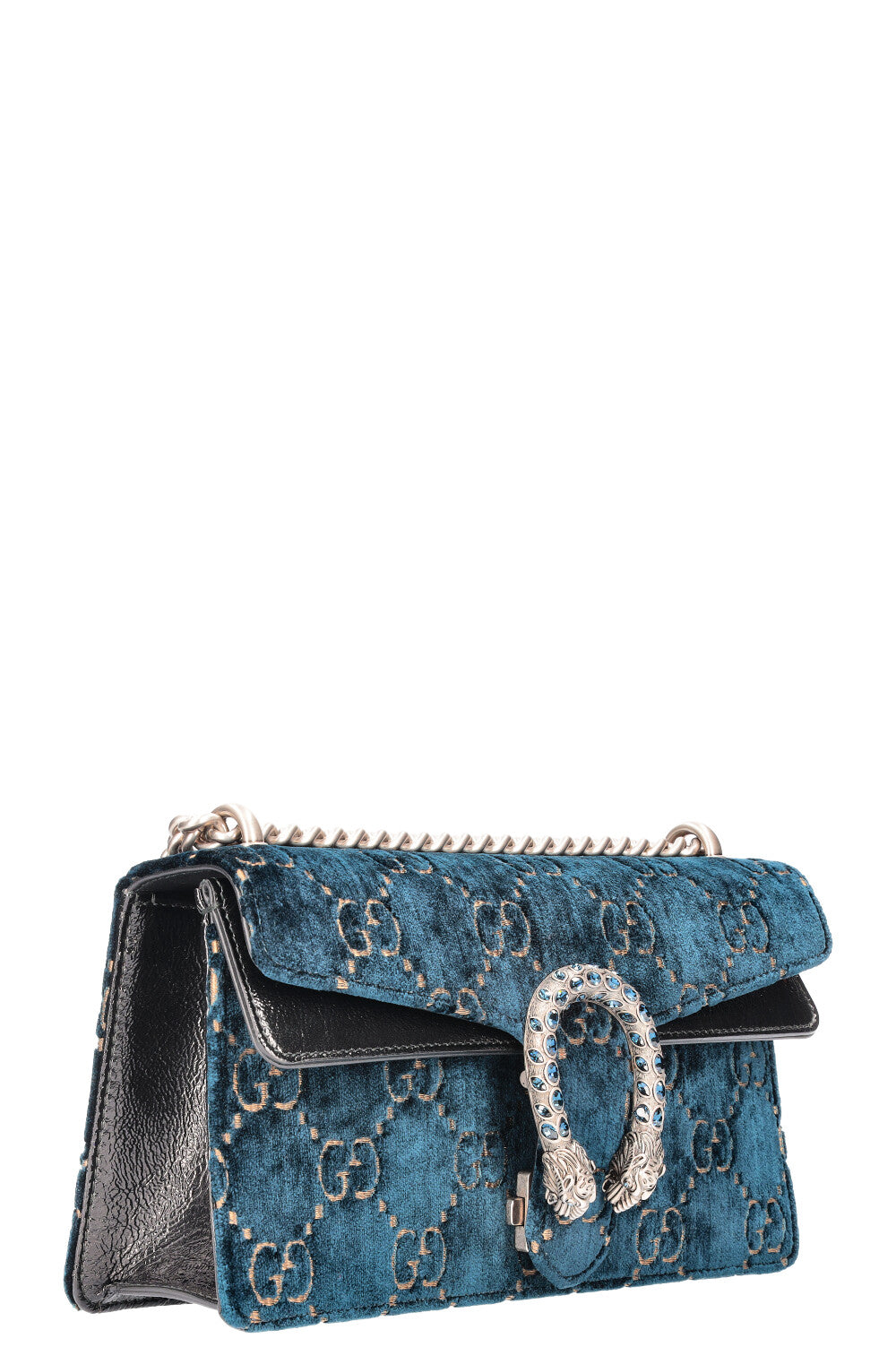 Luxury Gucci Trending 2025 Small Dionysus Bag Velvet Blue