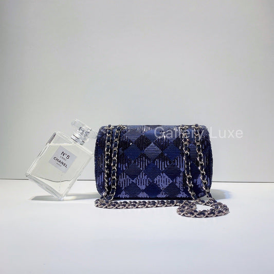 No.001162-2-Chanel Sequin Mini Flap Bag