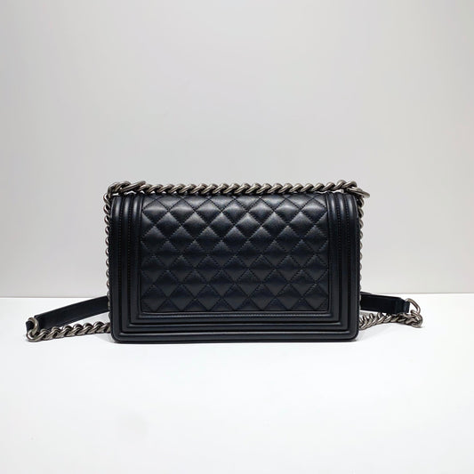 No.4203-Chanel Calfskin Boy 25cm