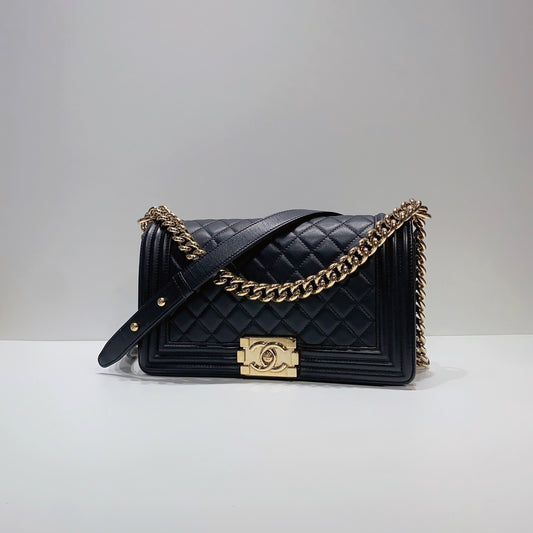 No.3754-Chanel Calfskin Boy 25cm