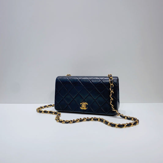 No.4399-Chanel Vintage Lambskin Mini Flap Bag