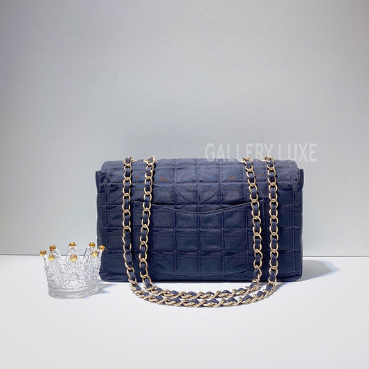 No.2908-Chanel Vintage Nouvelle Ligne Voyage Flap Bag